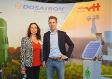 Veha Plastics Regina Nieuwmeijer en Boike Damhuis van Veha Plastics introduceerden de Meteobot.